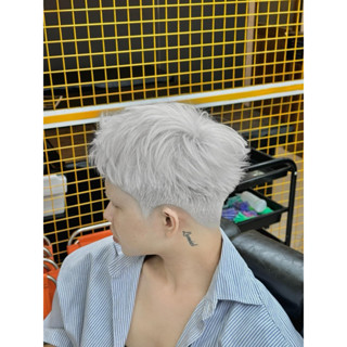 Màu Nhuộm Khói Tuyết 12.221 AT Cao Cấp Cho Salon-Khói Trắng Bạch Kim 12.221 AT