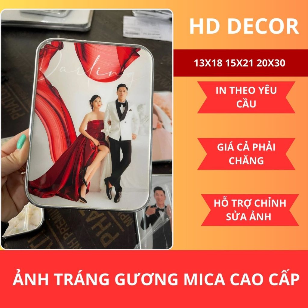 Khung ảnh gỗ meka bo viền in theo yêu cầu đủ mọi kích cỡ, làm khung đã kèm…