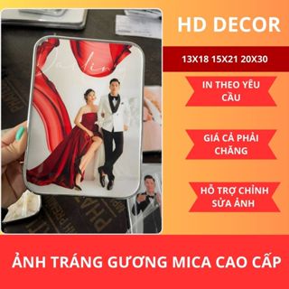  Khung ảnh gỗ meka bo viền in theo yêu cầu đủ mọi kích cỡ làm khung đã kèm theo ảnh. 