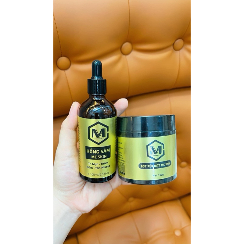‼️TÁI TẠO HỒNG SÂM MCSKIN - COMPO HỒNG SÂM MC SKIN