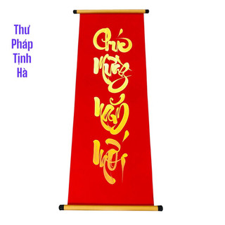 Câu Đối Thư Pháp Tết 2026 Ông Đồ Viết Tay