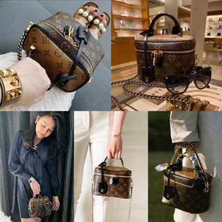 Túi xách nữ dáng cốp LV kèm khăn lụa VÀ Ổ KHÓA phong cách thời trang trẻ hàn quốc - tùnghop