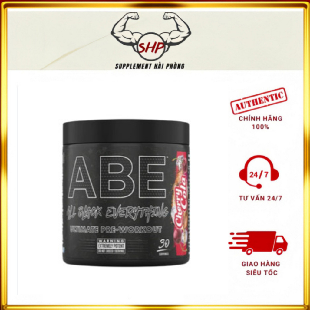 [Giá hủy diệt]  ABE PRE WORKOUT -BỘT TĂNG LỰC APPLIED NUTRITION 30 LẦN DÙNG TẠI WHEYSINHVIEN