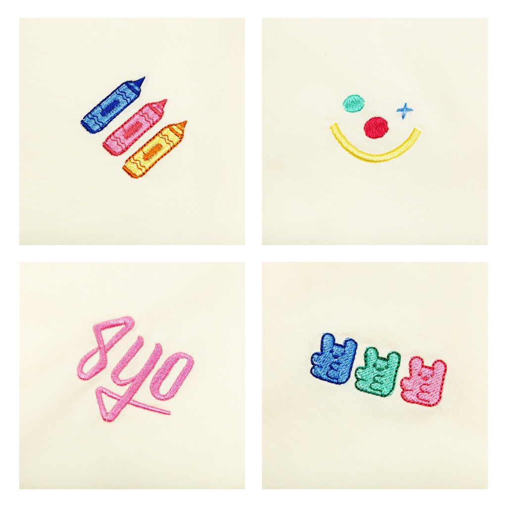 Áo Thun Thêu 8YO CRAYON Tee Cotton Mềm Mịn Mát - Áo Phông Local Brand Unisex Nam Nữ Form Rộng | BigBuy360 - bigbuy360.vn