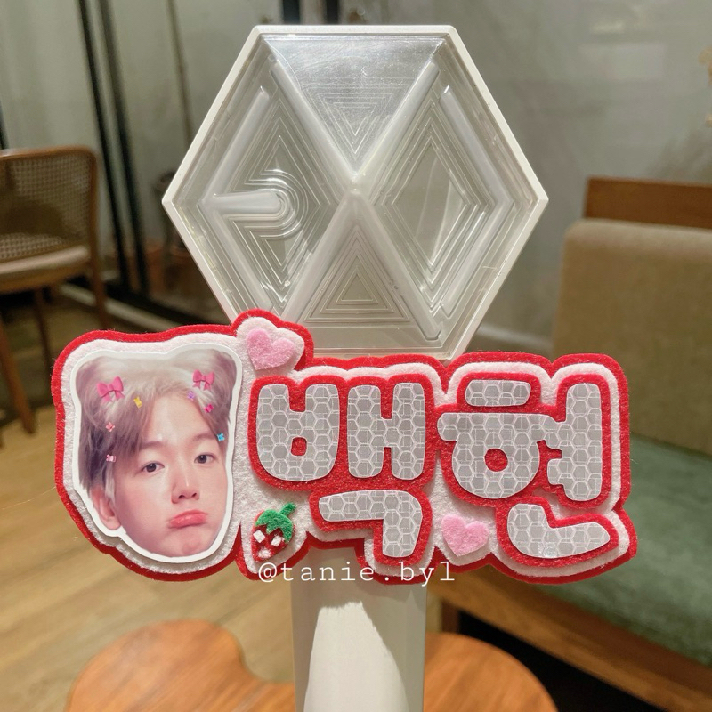 EXO Baekhyun Nametag Lightstick