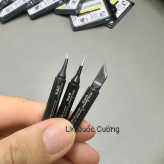 Mũi hàn 936 Mechanic đen (cong/ thẳng/ dao)