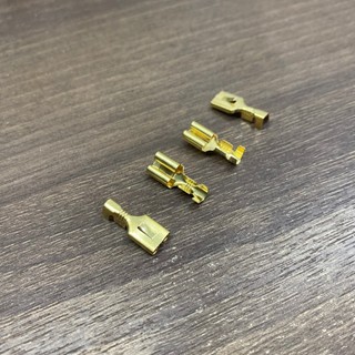 Cos Cái 6.3mm (50 cái/ bịch), CÓ LẪY GÀI, cos 6.3 gài cho xe máy