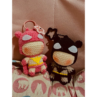 By Nana~ Batman Móc Khóa Len