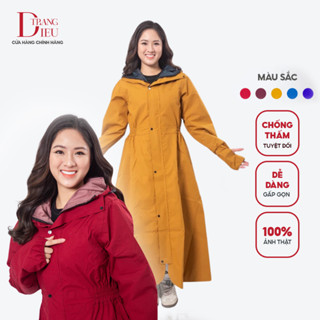 Áo Mưa Măng Tô 3 Lớp Chống Thấm Tuyệt Đối Cho Cả Nam Và Nữ, Chống Lạnh Rét Gió Bụi, Chất Liệu Bền Đẹp