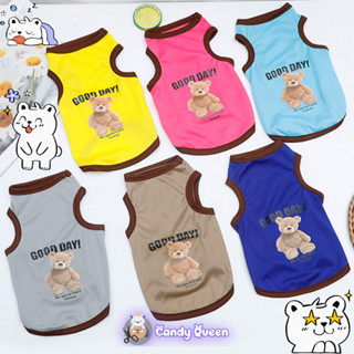 Áo Cho Chó Mèo Thú Cưng Bộ Sản Phẩm In Hình Gấu Dễ Thương Dành Cho Chó Mèo Size XS-XXL