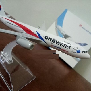 Mô hình máy bay tĩnh B737 Oneworld 16cm