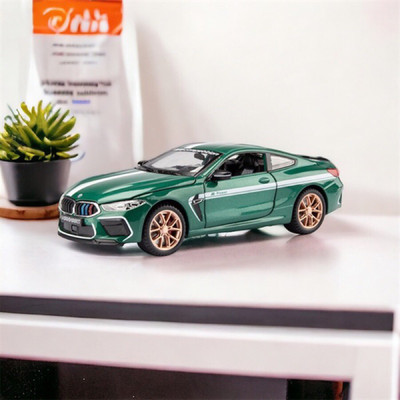 Mô hình xe ô tô BMW M8 Manhart 1:24 bằng hợp kim cao cấp