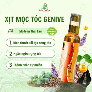 Chai xịt mọc tóc GENIVE Thái Lan ngăn ngừa rụng tóc 120ml Tonic Hair chính hãng