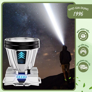 Đèn Pin Đội Đầu Siêu Sáng Chống Thấm Nước Công Suất Cao, Đèn Đội Đầu 899 Pin Trâu Đi Soi Ếch, Cua
