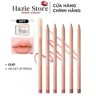 [100% AUTH] Chì Kẻ Viền Môi Clio Velvet Lip Pencil Kèm Gọt Chì