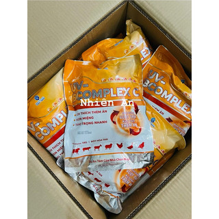 Bcomplex 1kg UV bổ sung vitamin cho gà vịt,lợn, trâu bò dê cừu gói 1kg(bên trong có gói nhỏ) hồng da,mượt lông, đẹp mã