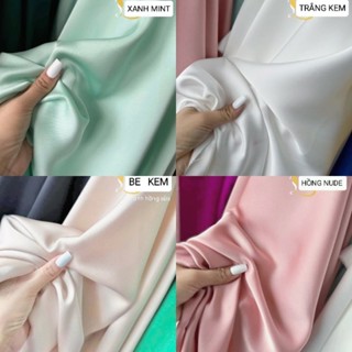 [ LỤA TÔ CHÂU ] VẢI MAY QUẦN ÁO DÀI FULL MÀU ( K PHẢI QUẦN MAY SẴN NHA KHÁCH ƠI )