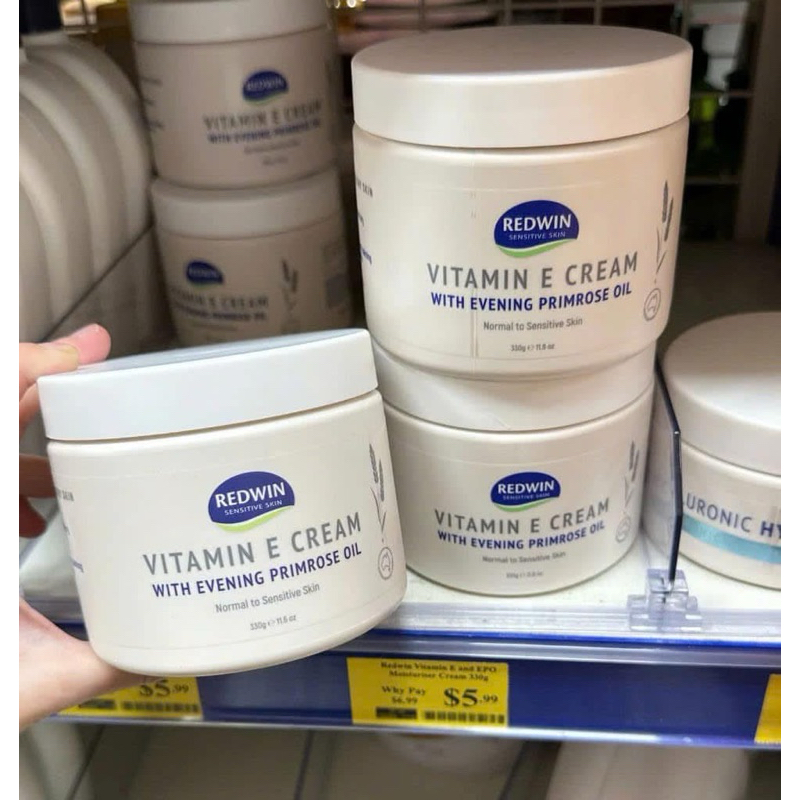 Kem dưỡng Redwin Vitamin E Cream Úc 300g