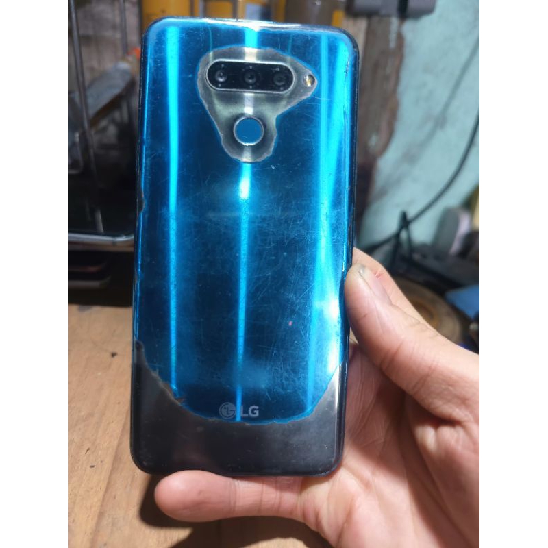 Cụm Xác LG Q60 máy sống zin hư màn hình