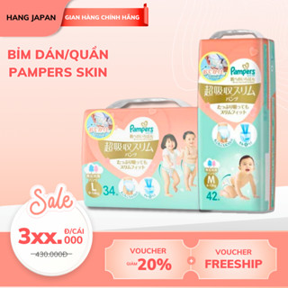 Bỉm Pampers Skin-Friendly hàng Nhật