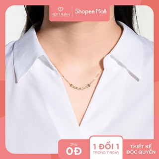  Dây Chuyền Vàng Tây 14k DCZ003 Huy Thanh Jewelry 