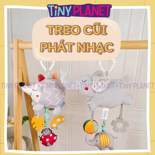  Thú bông phát nhạc treo nôi cũi xe đẩy kệ chữ A kích thích phát triển giác quan Tiny Planet 