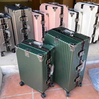 Vali Khung Nhôm Khóa Sập Size 20 / 24/ 28 Inch Rẻ Bền Đẹp Bo Góc Kim Loại Chống Bể Vỡ