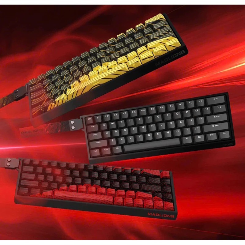 Bàn phím cơ gaming MAD68 Trục Từ Tính Magnetic Switch , Rapid Trigger , Led RGB Có APP , 8K poling Rate - Tặng móc | BigBuy360 - bigbuy360.vn