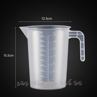 Ca Đong 1000ml Có Vạch Chia Định Mức|Ca 1l