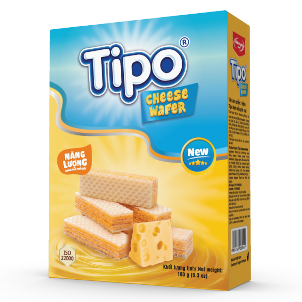 [quận3] Bánh Xốp Tipo Kem Phô Mai Hộp 180G bánh xốp tipo bánh tipo