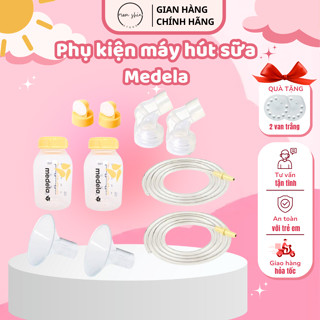 [SP04] Bộ Phụ Kiện full máy hút sữa medela, spectra, unimom hàng Việt Nam thay thế... Đủ size 17mm 19mm 2m 24mm 27mm