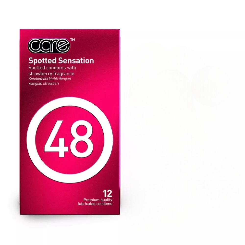 [Choice] Bao Cao Su có gai Carelatex CRL01 Hương Dâu,Kéo Dài Thời Gian,Mỏng Nhiều Gel