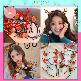  Cài Tóc Noel Sừng Tuần Lộc Xinh Xắn Đơn Giản Phù Hợp Cho Mọi Lứa Tuổi 