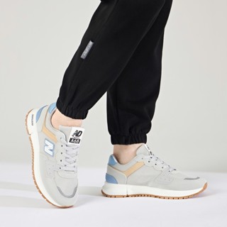 Giày Thể Thao Nam MWC 5739 - Sneaker Nam Chữ N Cổ Thấp Chất Da Phối Lưới Thời Trang Năng Động