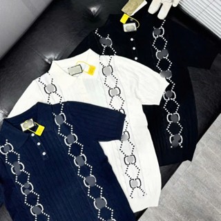 Áo Polo Len Dệt Kim G.C, Áo Polo Nam Sang Trọng Lịch Lãm Siêu Hot 2024