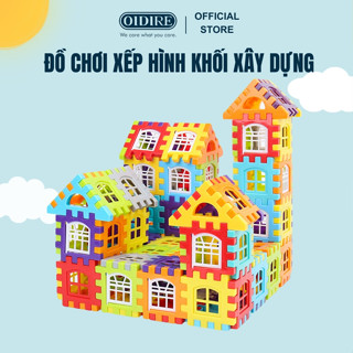 Đồ Chơi Xếp Hình Khối Xây Dựng Cho Bé Bộ Lắp Ghép 210 Chi Tiết Trò Chơi Lắp Ráp Phát Triển Kỹ Năng