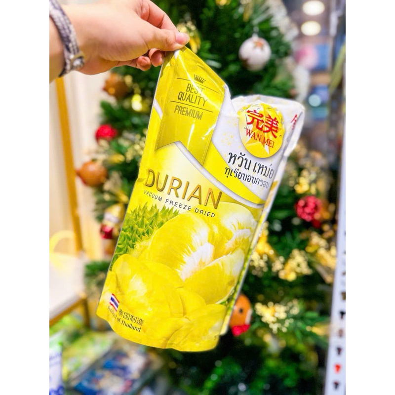 SẦU RIÊNG SẤY THÁI LAN 210GRAM
