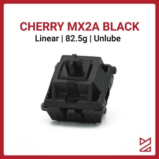 Switch Cherry MX2A Black Unlube - Cherry MX - Công tắc bàn phím cherry black