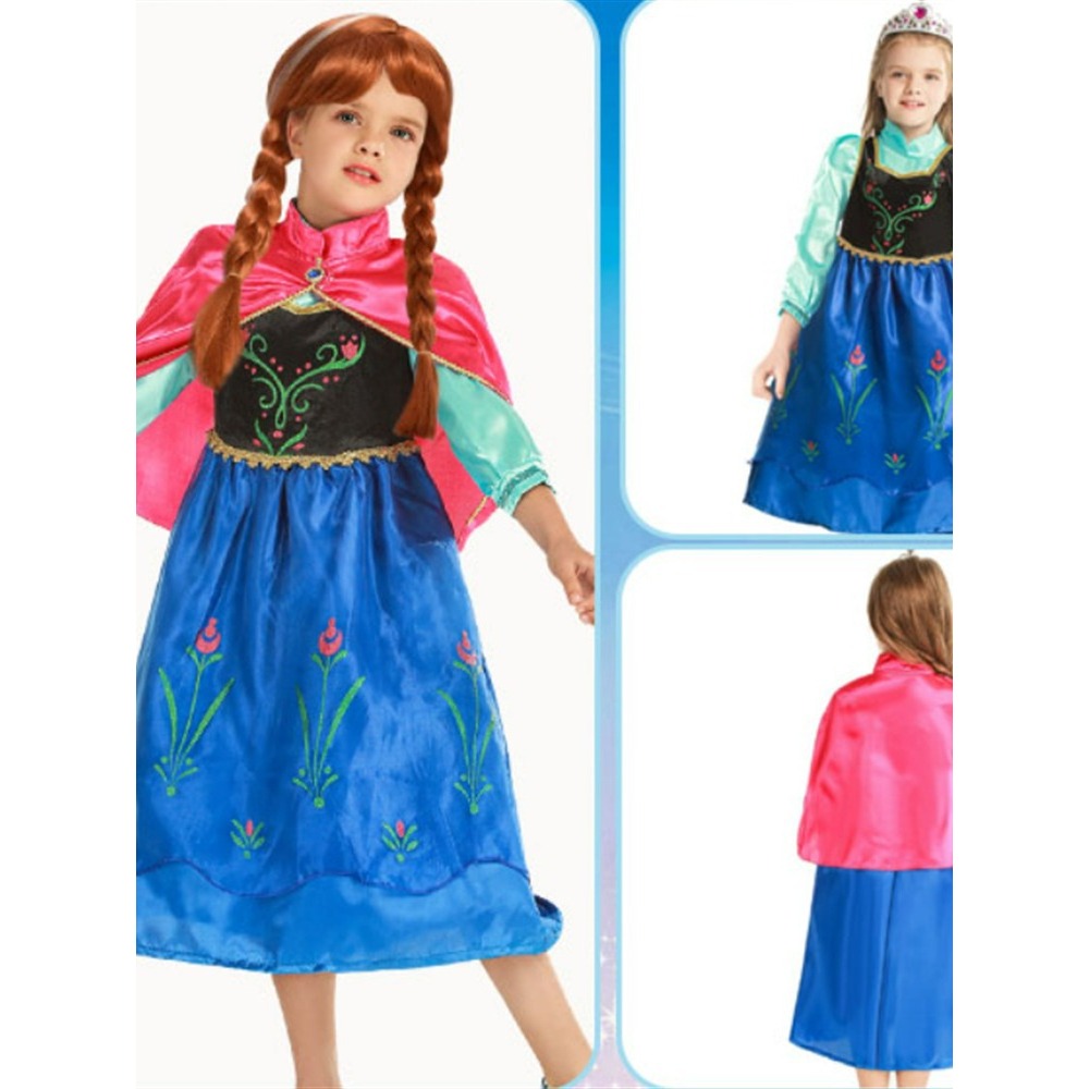 (Có sẵn) Váy đầm công chúa Anna và Elsa trong phim Nữ Hoàng Băng Giá Frozen cho bé gái cực kỳ dễ thư