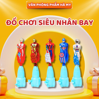 Đồ Chơi Siêu Nhân Bay, Mô Hình Siêu Nhân, Người Nhện, Người Sắt, Phi Hành Gia Bay