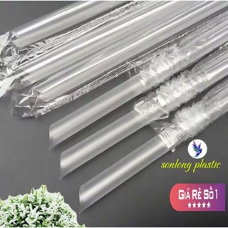 Ống hút cà phê, sinh tố, trà sữa size phi 6-8-12