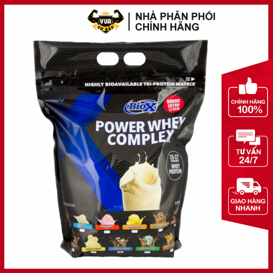 Sữa Power Whey Complex BioX Vị Orange Creamsicle
