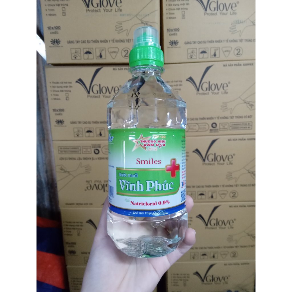 Nước muối Vĩnh Phúc 500ml (TH/20c)