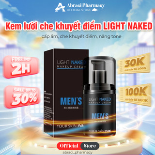 Kem Lười Che Khuyết Điểm Cho Nam MEN'S LIGHT NAKED  - Lazy Cream Light Makeup Cream Men's Che Khuyết Điểm, Nâng Tone