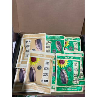 combo siêu hấp dẫn 10 gói hướng dương mix vị dừa và nguyên vị