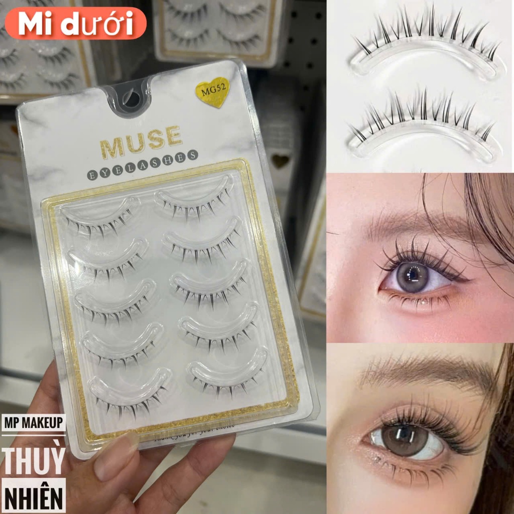 Lông mi giả - Mi Muse gân trong - MG52( Mi dưới )