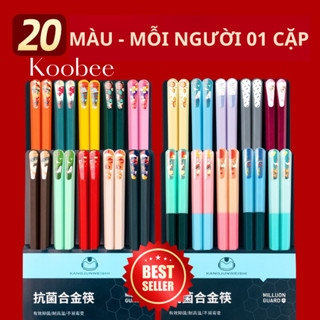 [LOẠI 1] Bộ Đũa Ăn Cơm Gia Đình Sợi Thuỷ Tinh 20 Màu Kháng Khuẩn Không Mốc Chống Trơn Chịu Nhiệt Phong Cách Nhật Cao Cấp