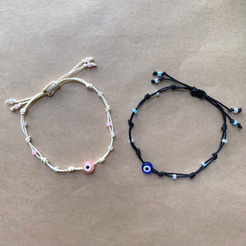 Vòng tay handmade “evil eyes” dành cho bạn thân, cặp đôi…