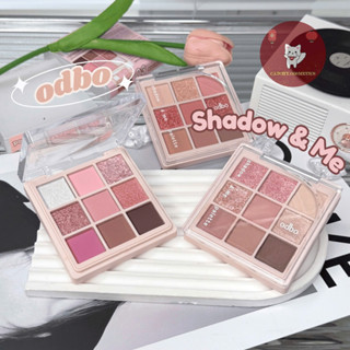 [ODBO] Bảng Phấn Mắt Odbo 9 Ô Shadow & Me Vỏ Hồng Palette Odbo Cosmetics (OD2014)