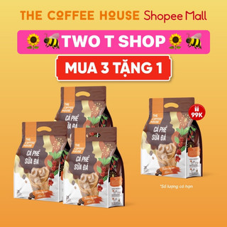  ☕️ COMBO 3 TẶNG 1 DATE MỚI  CAFE PHIN RANG XAY ORIGINAL 1 CAFE SỮA THE COFEE HOUSE CAFE ĐEN ĐÁ 